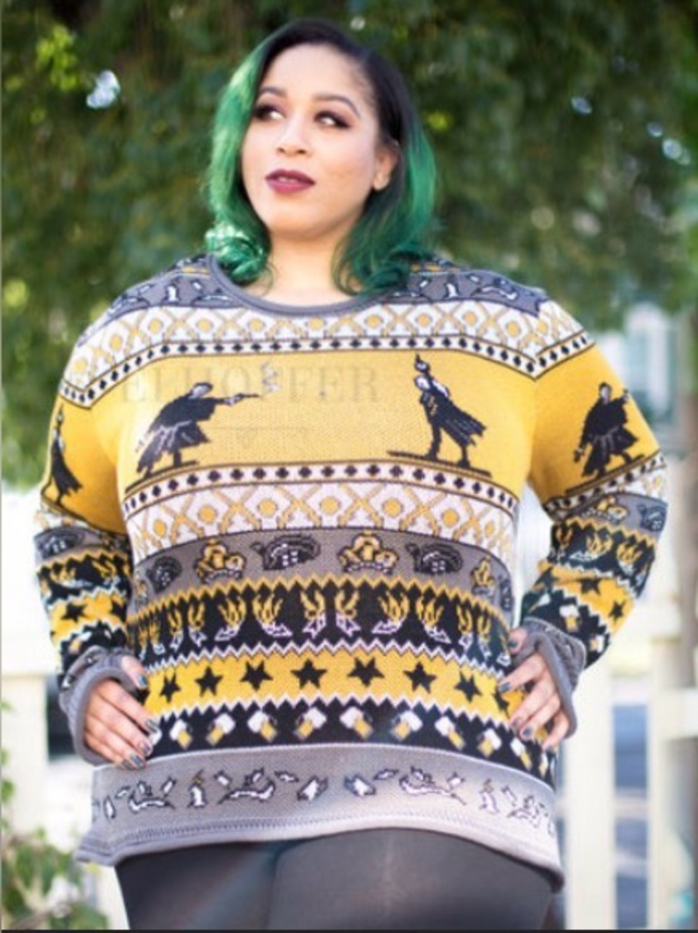 Elhoffer The Duel Sweater Hamilton rare